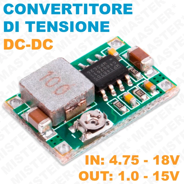 Convertitore Regolatore Di Tensione Modulo  Step Down Dc-Dc Mh-Mini-360 Mp1482