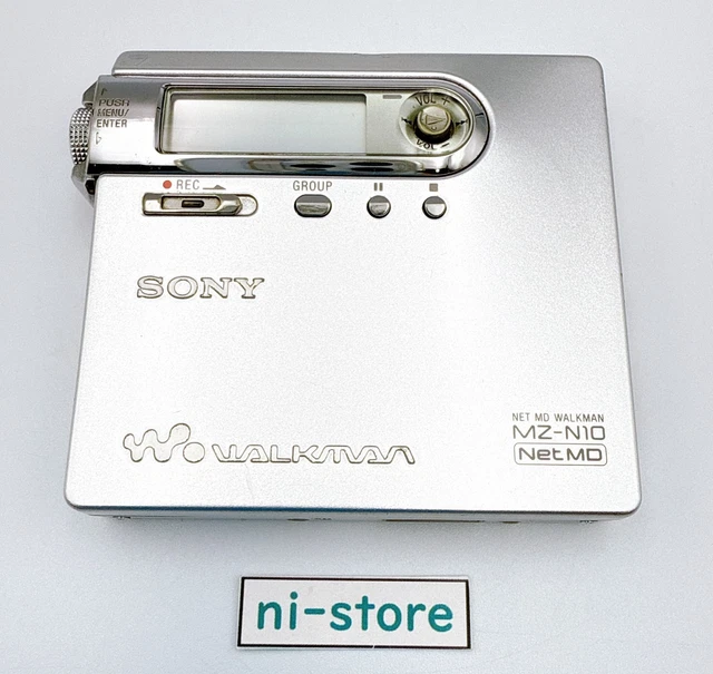 【動作品】BCA-WM21U　MZ-N10用USBグレード　ソニーポータブルミニディスクプレーヤー NET MDウォークマン　10周年記念モデル Sony Mz-N10 for sale | eBay