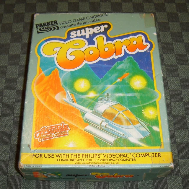 Jeu Flipper Pour Philips Videopac G7000 - Boîte Et Notice Repro - Bon état