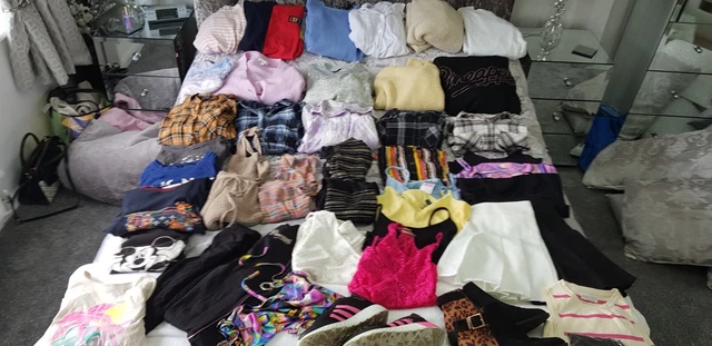 Girls Clothing Bundle 14-15 years & 6-8 (adult) - 52 Items!