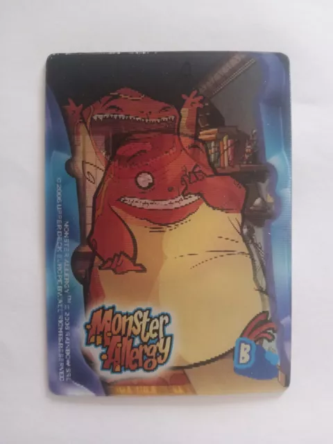 Card B Monster Allergy Kinder Ferrero 2006 Rainbow