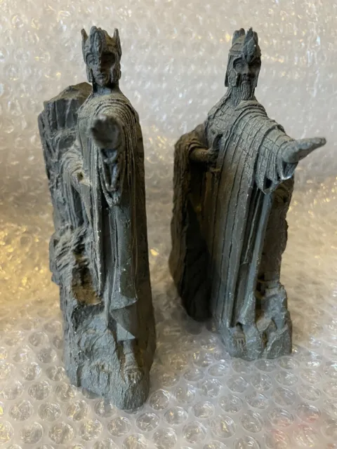 2002 Lord Of The Rings The Argonath Pair of Statues - Sideshow Weta Collectables