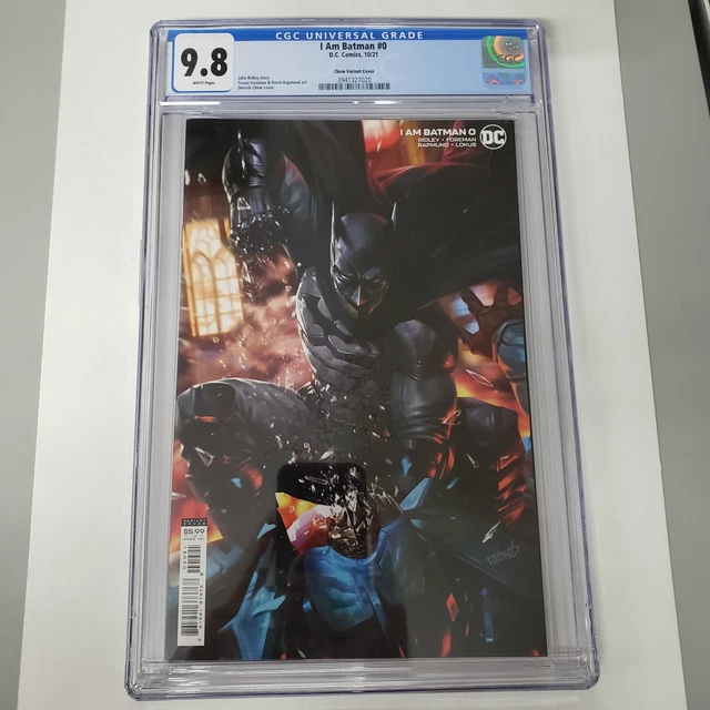 I Am Batman #0 Derrick Chew Variant Cover CGC 9.8 DC Comics 2021