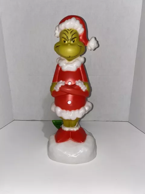 The Grinch Blow Mold LED Table Top Christmas Decor 14in 65th Anniversary NWT The Grinch Blow Mold LED Table Top Christmas Decor 14in 65th Anniversary NWT