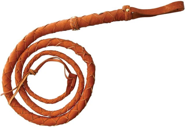Denix Top Grain Bullwhip Tan Leather One Piece Construction Bull Packed - OC011