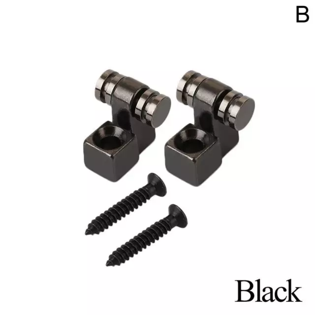 Black Electric Guitar Roller StRings Trees with Screws of 2 Improved StRing S2O