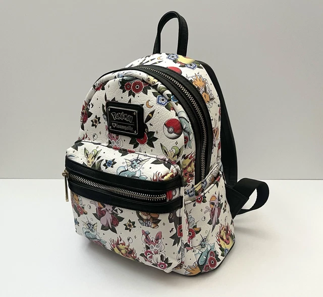 disney loungefly mini backpack blue Disney Lilo & Stitch Blue Tooling Debossed Mini Backpack