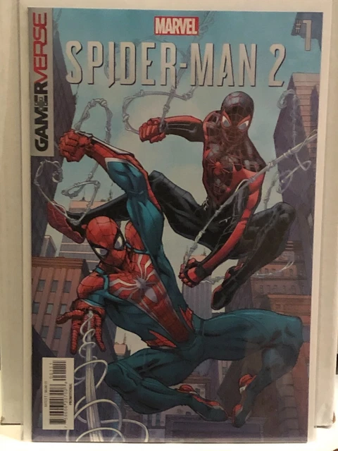 🔥🔥 RARE Spider-Man 2: Gamerverse #1 2023 FCDB Promo 1st app of The Hood