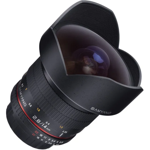 Samyang 14mm Ultra Wide-Angle f/2.8 IF ED UMC Lens for Canon EF genuine