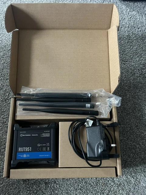 TELTONIKA RUT951 150 Mbps, router 4G LTE - RUT951 SN6000908051 EUR 58 ...