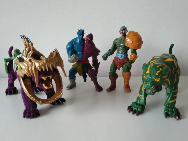 Masters of the Universe Motu Konvolut Lot Action Figur Mattel He-Man Battle Cat