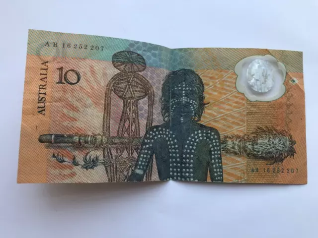 1988 Bicentennial of Settlement in Australia Ten 10 Dollar 1st Polymer Bank Note