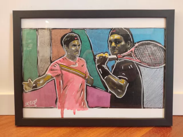 Opera d'arte Roger Federer