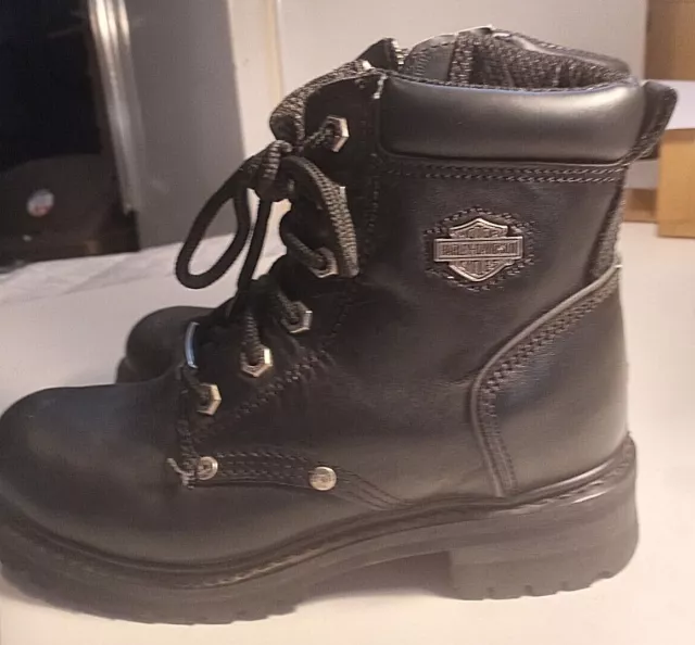 Harley Davidson Women's Steel Toe Boots size 7.5 B4399