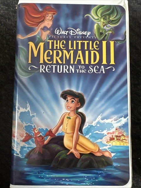 THE LITTLE MERMAID II Return to the Sea VHS 2000 Walt Disney £5.38 ...