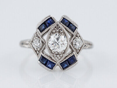 2.45Ct Old European Cut Lab-Created Diamond Royal 1920's Old Simple Vintage Ring