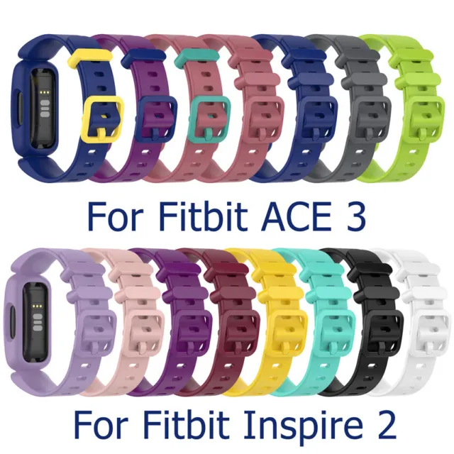 Bracelet For Fitbit Ace 3 Watch Wristband Band Accessories Sport Silicone Strap