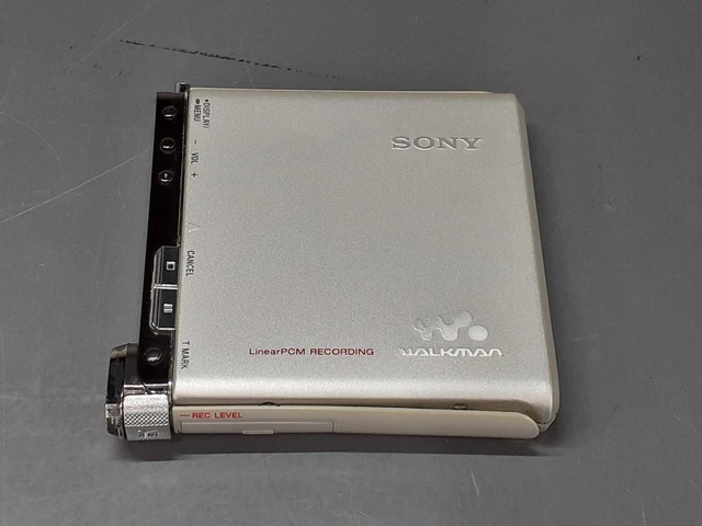 オーディオ機器 その他 JUNK] SONY MZ-RH1 Silver Hi-MD Walkman MiniDisc MP3 Digital Music 