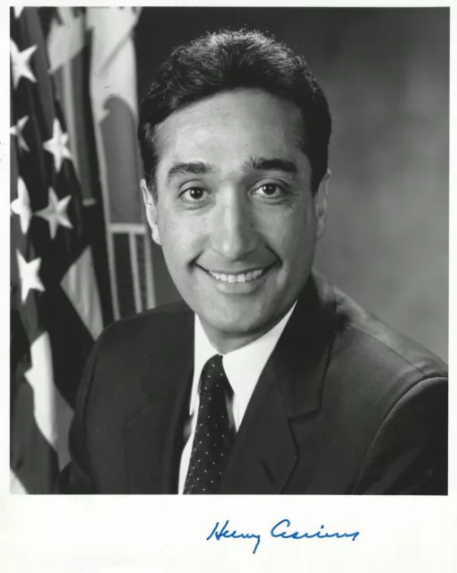 Autographed Signed 8x10 photo: HUD Sec. of Housing Henry Cisneros
