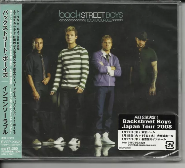 BACKSTREET BOYS Inconsolable w/ INSTRUMENTAL JAPAN CD Single SEALED USA Seller