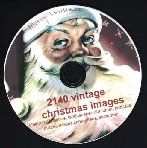 2140 imágenes de Navidad de colección vol 2 CD ARTE y artesanía.