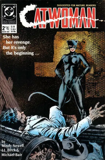 CATWOMAN #2 F/VF, Mini Series, DC Comics 1989 Stock Image