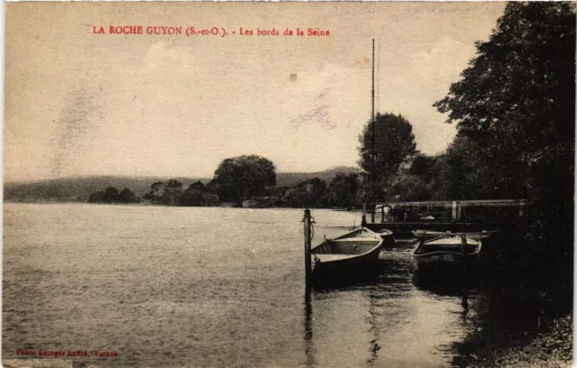 CPA La Roche Guyon (S.-et-O.) - Les bords de la Seine (290726)