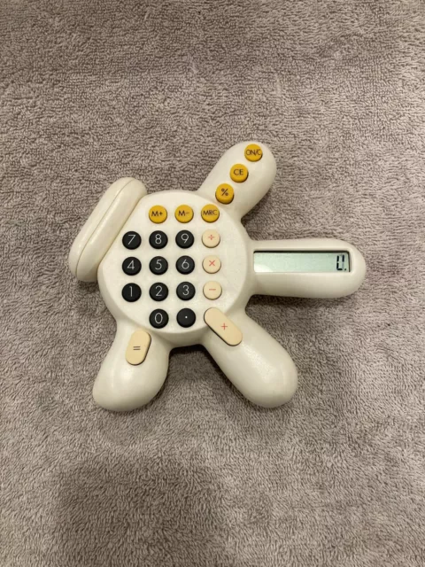 Vintage Disney Mickey Mouse Hand Glove Calculator Unlimited Concepts Ltd READ