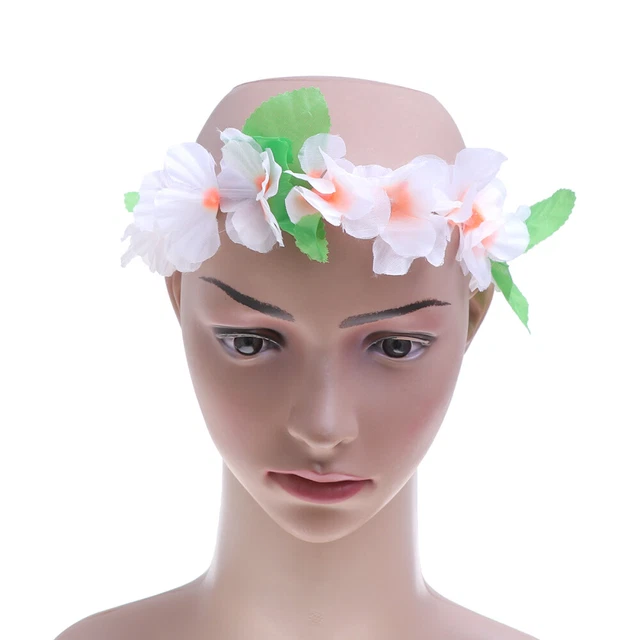 18 Pcs Fournitures De Décoration Fête Luau Guirlande Hawaïenne Fleurs