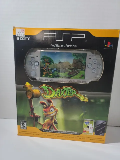 Sony PSP 2000 Daxter Entertainment Pack Ice Silver Handheld System New In Box