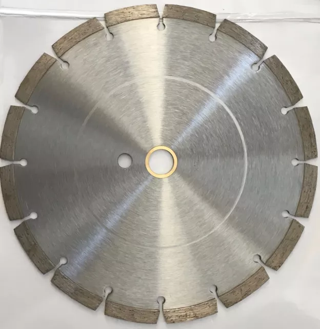 Hoja de sierra segmentada seca o húmeda de 10 pulgadas con eje de 1 pulgada para concreto/ladrillo Hoja de sierra segmentada seca o húmeda de 10 pulgadas con eje de 1 pulgada para concreto/ladrillo