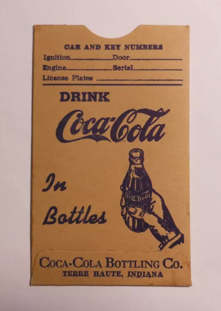 Vintage Coca Cola S Drivers License Holder Brown Picclick
