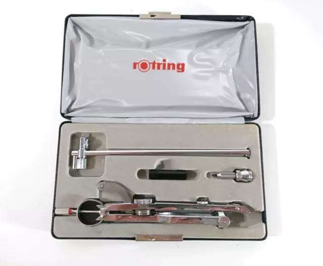 Vintage ROTRING 532 101 Master Bow Compass - Made in Germany