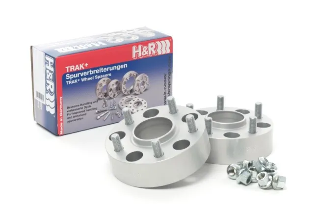 H&R Trak+ 25mm DRM Wheel Adaptor Bolt 5x114.3 Center Bore 70.5 Stud Thread 14x1.