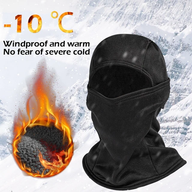 Winterwärme Balaclava Sturmhaube Maske Motorrad Bike Hut Fahrrad Skimaske