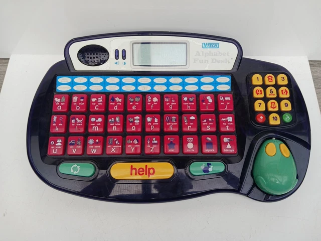 Vtech Abc Computer VINTAGE VTECH ALPHABET Fun Desk Kids Toys £21.00 - PicClick UK