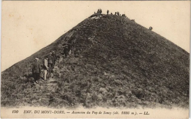 CPA LE MONT-DORE Environs - Ascension du Puy de Sancy (1252127)