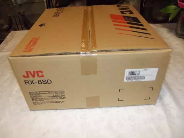 JVC RX-8SD Stereo Receiver Amplifier Rare NEW In Box 2