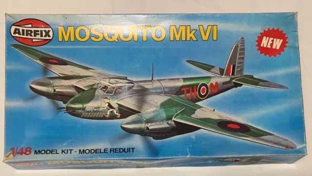 AIRFIX 1/48° N°07100-0 1979 DE HAVILLAND DH 98 MOSQUITO Mk VI