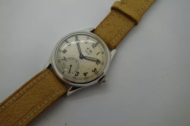 Kreigsmarine WW2 German Military issued watch Alpina Vintage