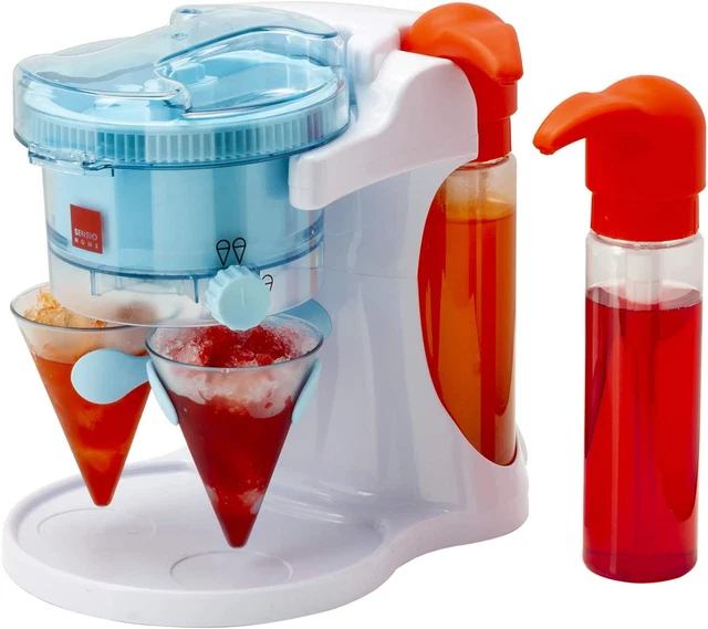 Sensio Home Snow Cone Maker Machine, Crushed Ice, Slushie Cocktail Maker- Kid 2
