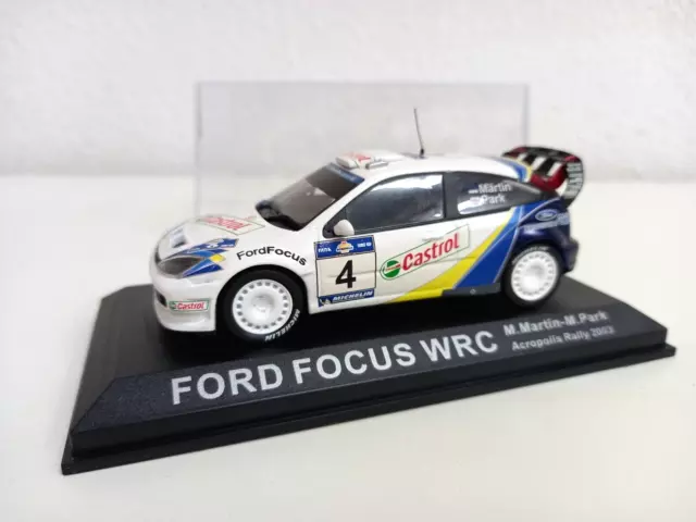 Ford Focus Rs WRC Acropolis Rally 2003 1/43 IXO New Box Showcase