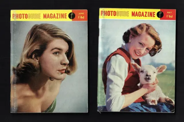 Vintage Photoguide Magazine May & June 1954