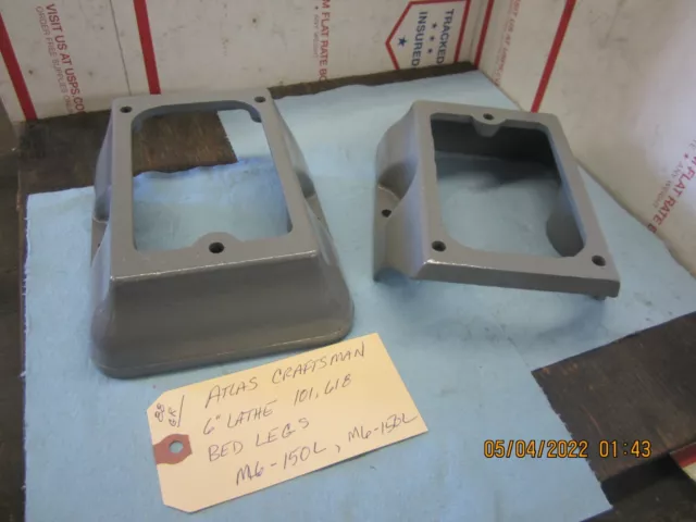 Atlas Craftsman 6" Lathe Bed Leg's M6-150L Atlas Craftsman 6" Lathe Bed Leg's M6-150L