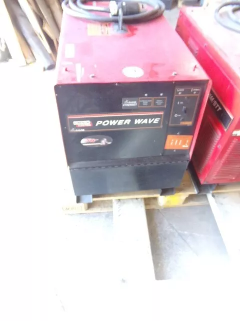 Lincoln Electric  Power Wave 455M/STT Welder.  Code: 10957.  Good Retired Spare