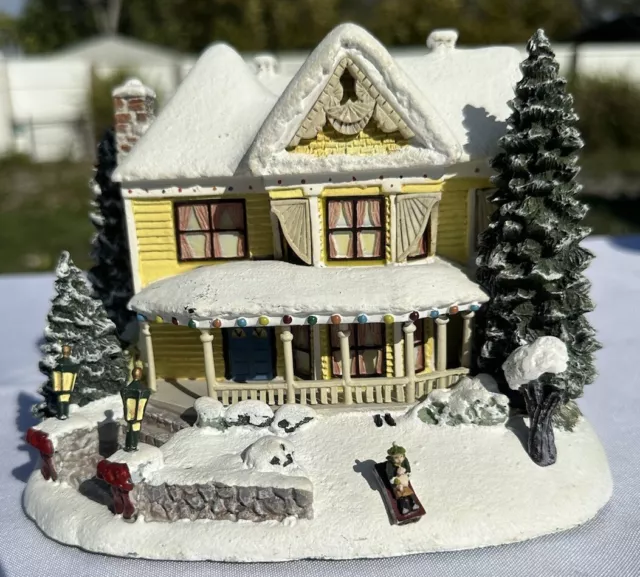 Hawthorne's Thomas Kinkade's Christmas Village Victorian Homestead See Details