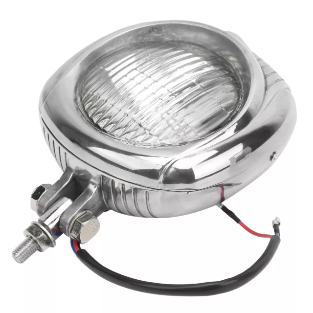 Rétro Alliage D'aluminium 60W De Phare De Moto De 4 Pouces 12V Avec La Lentille