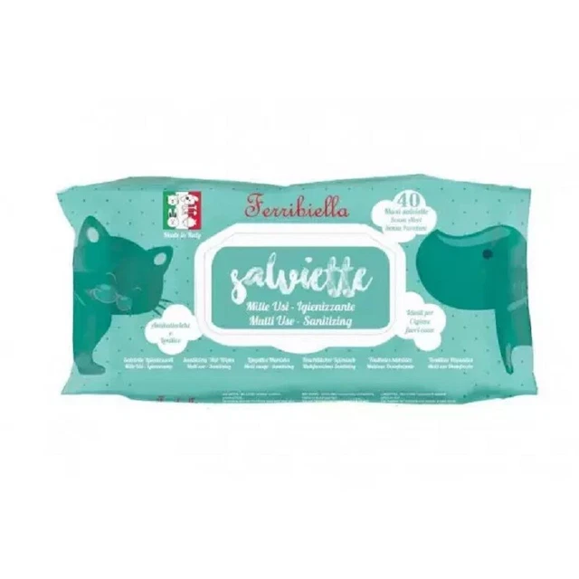FERRIBIELLA TOALLITAS MILLEUSI, 40 uds