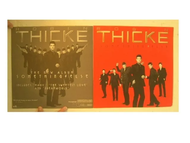 Robin Thicke Affiche Deux Face