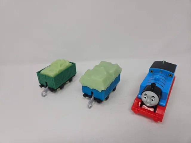 THOMAS & FRIENDS Trackmaster Glow in the Dark Thomas Mattel Train Tank ...